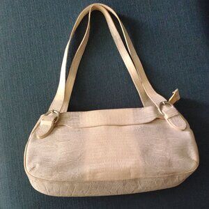 Italian Reptile Print Leather Purse